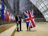Brexit retirada bandera Reino Unido Comisión Europea