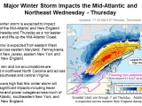 Gran tormenta invernal en Estados Unidos.