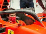 Carlos Sainz en Ferrari