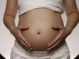 Una embarazada, en una imagen de archivo.