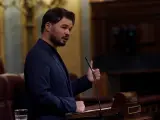 Gabriel Rufián, portavoz de Esquerra Republicana de Catalunya en el Congreso de los Diputados.