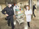 Llegada de las primeras vacunas a Euskadi