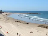 Playa de Santa María del Mar en Cádiz