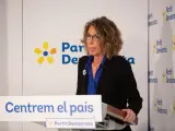 La candidata del PDeCAT a la Presidencia de la Generalitat, Àngels Chacón.
