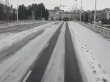 Autobús de Unionistas de Salamanca en su camino a Ferrol