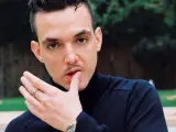 C. Tangana durante la entrevista.