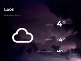 El tiempo en León: previsión para hoy martes 19 de enero de 2021