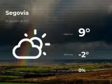 El tiempo en Segovia: previsión para hoy martes 19 de enero de 2021