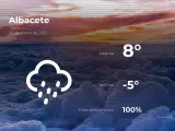 El tiempo en Albacete: previsión para hoy miércoles 20 de enero de 2021