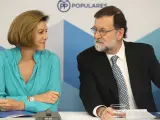 Mariano Rajoy i María Dolores de Cospedal (arxiu)