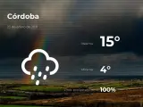 El tiempo en Córdoba: previsión para hoy sábado 23 de enero de 2021
