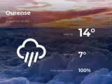 El tiempo en Ourense: previsión para hoy sábado 23 de enero de 2021
