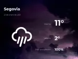 El tiempo en Segovia: previsión para hoy sábado 23 de enero de 2021
