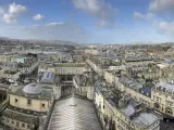 Vista a&eacute;rea de la ciudad de Bath, en Inglaterra.