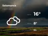 El tiempo en Salamanca: previsión para hoy miércoles 27 de enero de 2021