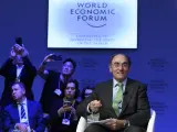 Jos&eacute; Ignacio S&aacute;nchez Gal&aacute;n, presidente y consejero delegado de Iberdrola, durante su intervenci&oacute;n en el Foro Econ&oacute;mico de Davos 2021.
