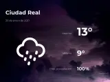 El tiempo en Ciudad Real: previsión para hoy sábado 30 de enero de 2021