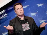 Elon Musk, durante una presentación de uno de sus programas de SpaceX.