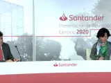 Jos&eacute; Antonio &Aacute;lvarez y Ana Bot&iacute;n, consejero delegado y presidenta de Santander