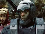 Don Cheadle como Máquina de Guerra en 'Vengadores: Infinity War'.