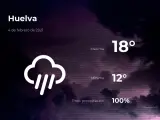 El tiempo en Huelva: previsión para hoy jueves 4 de febrero de 2021