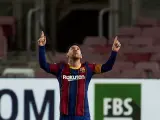 El jugador del FC Barcelona, Leo Messi