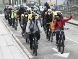 Concentración de riders en Oviedo JORGE PETEIRO. 4/2/2021