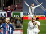 Messi, Ramos, Neymar y Cristiano Ronaldo, los mejores de la década en sus divisiones.