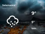 El tiempo en Salamanca: previsión para hoy martes 9 de febrero de 2021