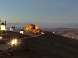 Castillo y molinos de Consuegra.