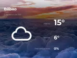 El tiempo en Vizcaya: previsión para hoy sábado 13 de febrero de 2021