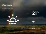 El tiempo en Ourense: previsión para hoy lunes 15 de febrero de 2021
