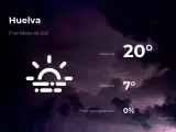 El tiempo en Huelva: previsión para hoy miércoles 17 de febrero de 2021