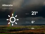 El tiempo en Albacete: previsión para hoy viernes 19 de febrero de 2021