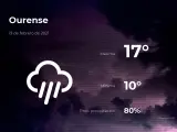 El tiempo en Ourense: previsión para hoy viernes 19 de febrero de 2021