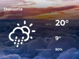 El tiempo en Guipúzcoa: previsión para hoy domingo 21 de febrero de 2021