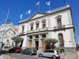 Archivo - Fachada principal del Ayuntamiento de Santa Cruz de Tenerife