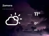El tiempo en Zamora: previsión para hoy lunes 22 de febrero de 2021