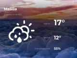 El tiempo en Melilla: previsión para hoy martes 23 de febrero de 2021