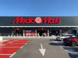 Fachada de la tienda MediaMarkt en Jaén. MEDIAMARKT (Foto de ARCHIVO) 19/11/2020