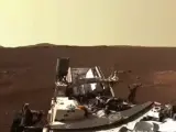 Pasada una semana de su llegada a Marte, el rover Perseverance ha tomado la primera fotografía de 360 grados en alta definición, de cómo son los alrededores del cráter Jezero, lugar en el que aterrizó el vehículo el pasado 18 de febrero.