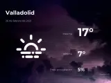 El tiempo en Valladolid: previsión para hoy viernes 26 de febrero de 2021