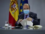 El ministro de Política Territorial y Función Pública, Miquel Iceta.