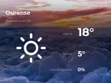 El tiempo en Ourense: previsión para hoy domingo 28 de febrero de 2021