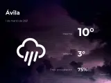 El tiempo en Ávila: previsión para hoy lunes 1 de marzo de 2021