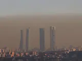 Madrid contaminación boina cuatro torres