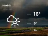 El tiempo en Madrid: previsión para hoy jueves 4 de marzo de 2021