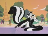 Pepe Le Pew y Penelope Kitty en un corto de 'Looney Tunes'.