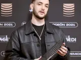 El cantante C.Tangana en los Premios Odeon 2021.