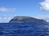 La isla portuguesa de Corvo, en las Azores.